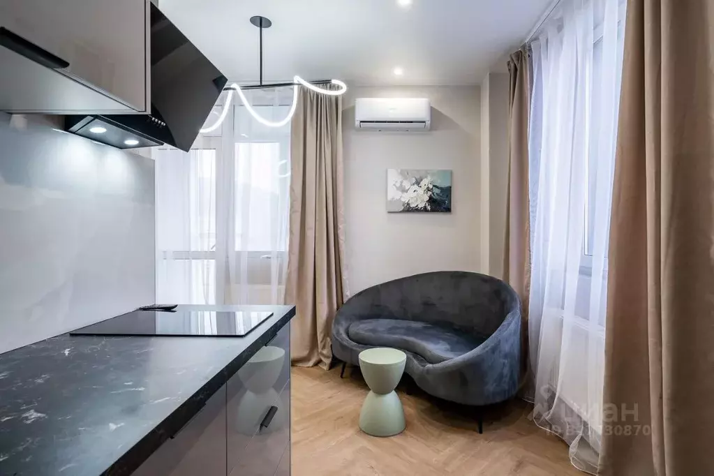 Студия Приморский край, Владивосток ул. Полковника Фесюна, 22 (28.0 м) - Фото 1