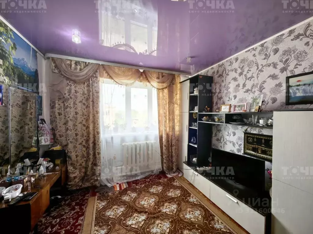 1-к кв. Челябинская область, Чебаркульский муниципальный округ, с. ... - Фото 2