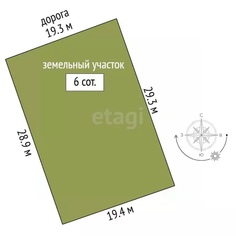 Участок в Крым, Армянск Титан СНТ, ул. 1-я (6.0 сот.) - Фото 1