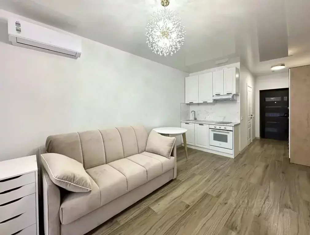 Студия Краснодарский край, Сочи Бытха мкр, ул. Ясногорская, 16/6к3 ... - Фото 1