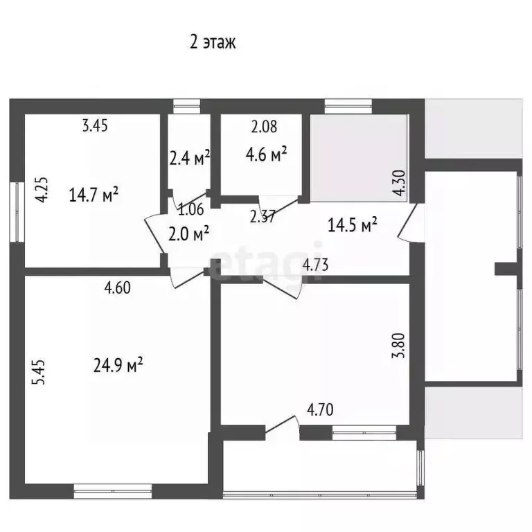 Дом в Калужская область, Калуга Осенняя ул., 30 (248 м) - Фото 1