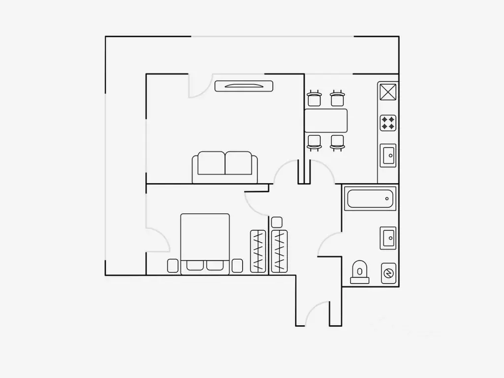 2-к кв. Москва ул. Василисы Кожиной, 13 (70.0 м) - Фото 2