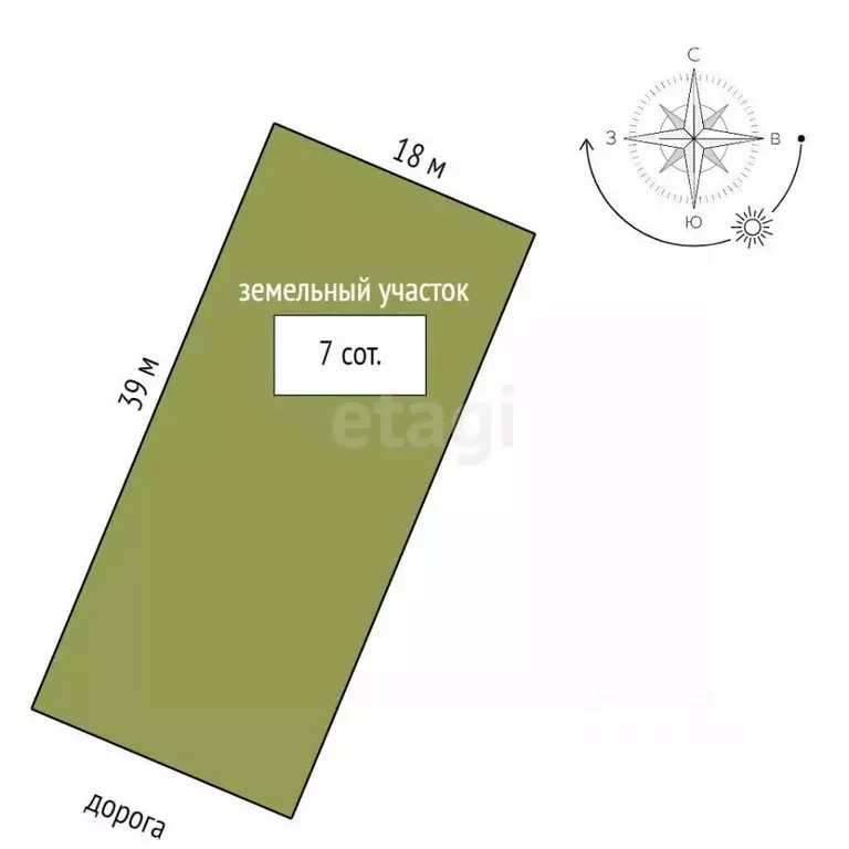 Участок в Крым, Ленинский район, Семисотское с/пос, с. Каменское ул. ... - Фото 2