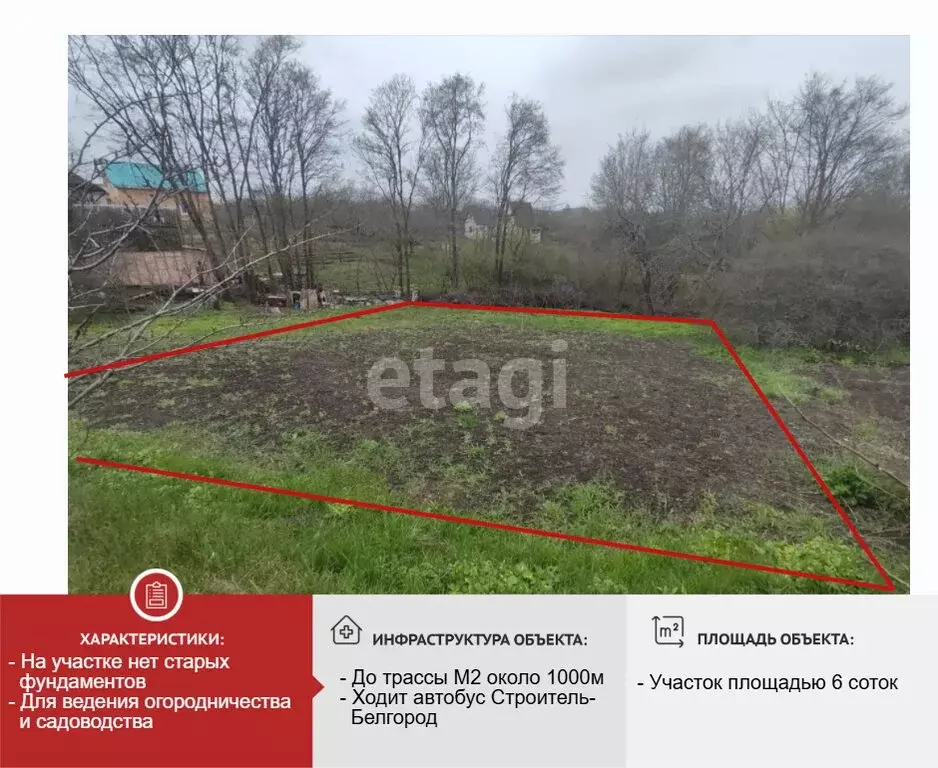Участок в Строитель, СНТ Связист (6 м) - Фото 2