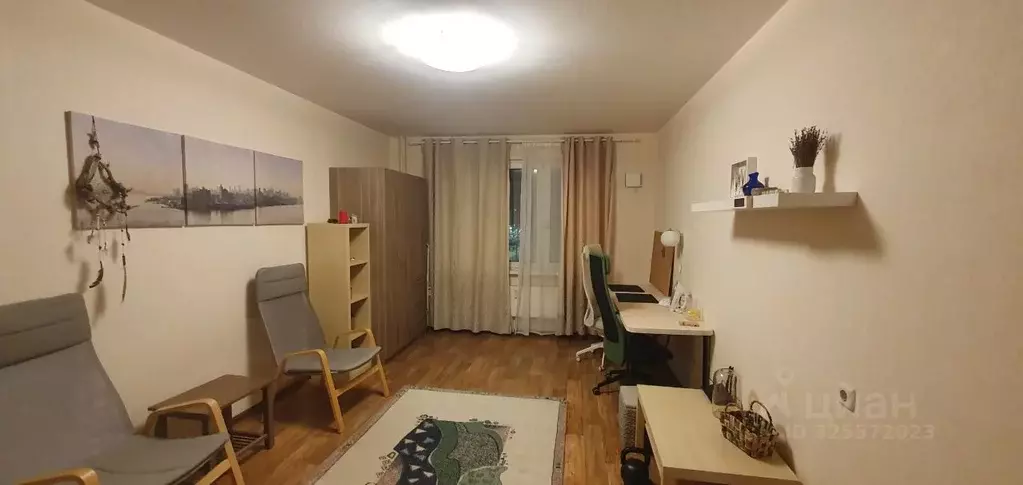 1-к кв. Санкт-Петербург дор. Муринская, 78 (39.8 м) - Фото 1