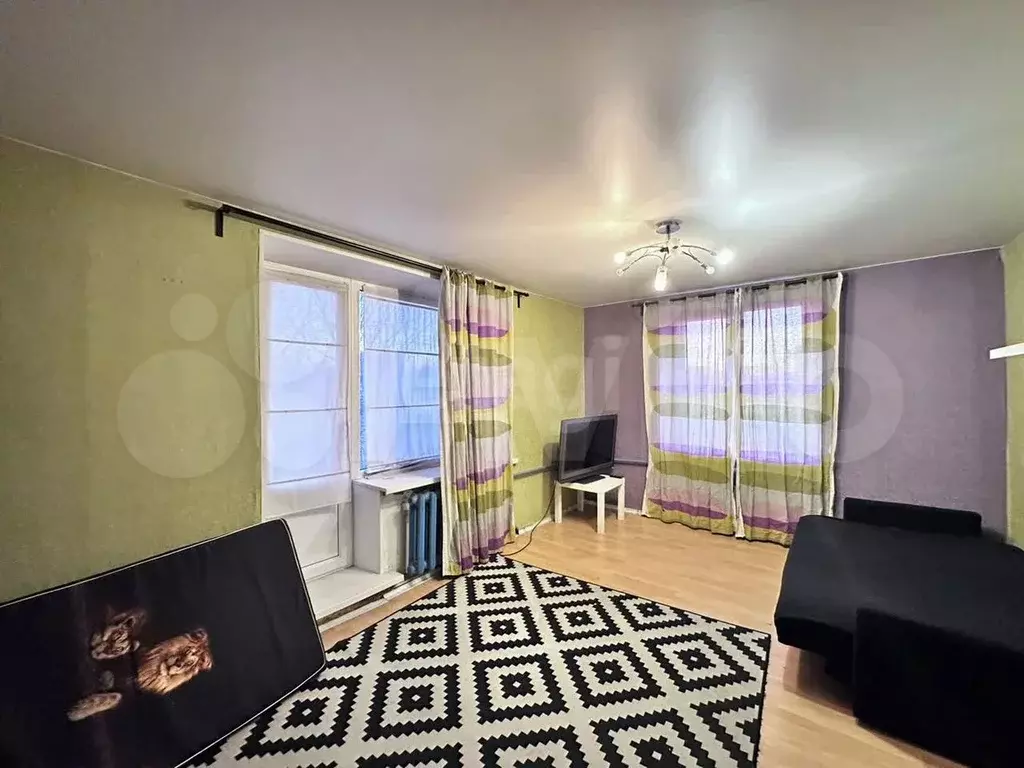 1-к. квартира, 30,9 м, 5/5 эт. - Фото 1