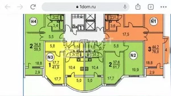 1-к кв. Москва Ярославское ш., 124 (47.0 м) - Фото 1