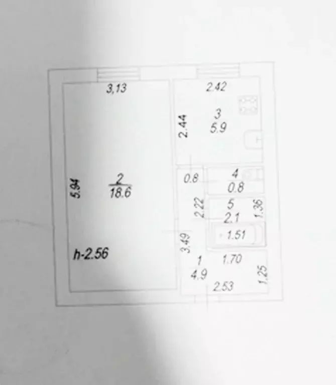 1-к кв. Саратовская область, Вольск ул. Грибоедова, 2 (323.0 м) - Фото 2