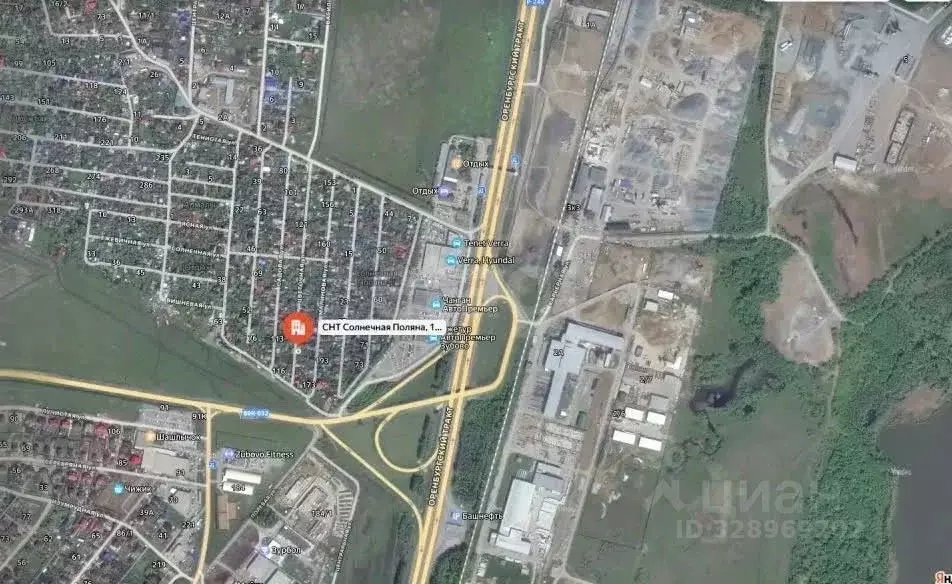 Участок в Башкортостан, Уфимский район, Зубовский сельсовет, Солнечная ... - Фото 2