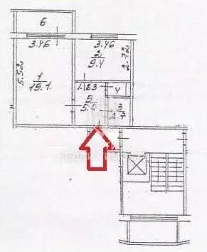 1-к кв. Московская область, Долгопрудный Лихачевское ш., 7 (37.0 м) - Фото 1
