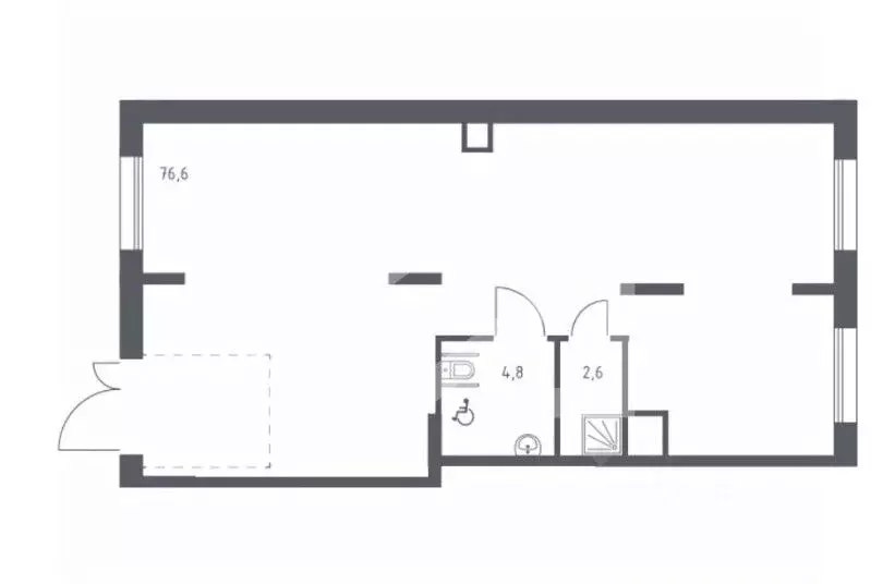 Торговая площадь в Москва ул. Золотошвейная, 5 (84 м) - Фото 2