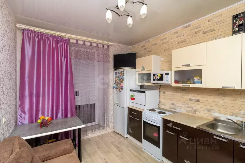 1-к кв. Тюменская область, Тюмень ул. Беляева, 33к1 (34.7 м) - Фото 1