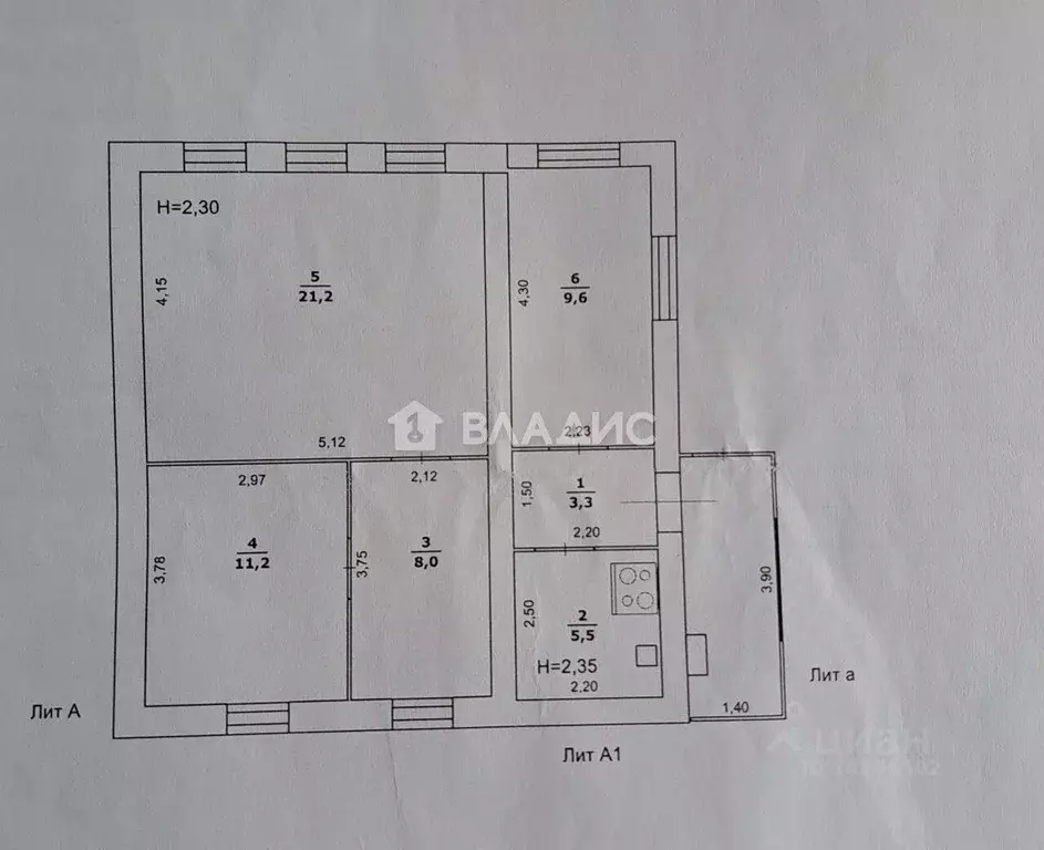Дом в Белгородская область, Корочанский район, Соколовское с/пос, с. ... - Фото 2
