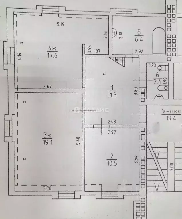 3-к кв. Калининградская область, Пионерский Комсомольская ул., 11 ... - Фото 2
