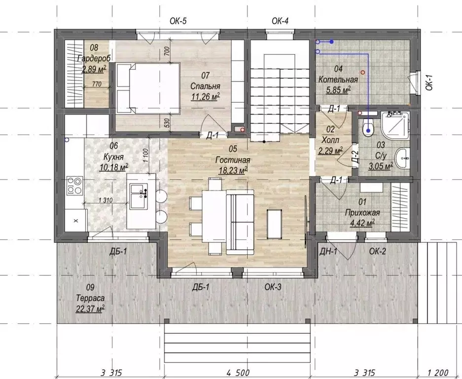 Дом, 153 м - Фото 2