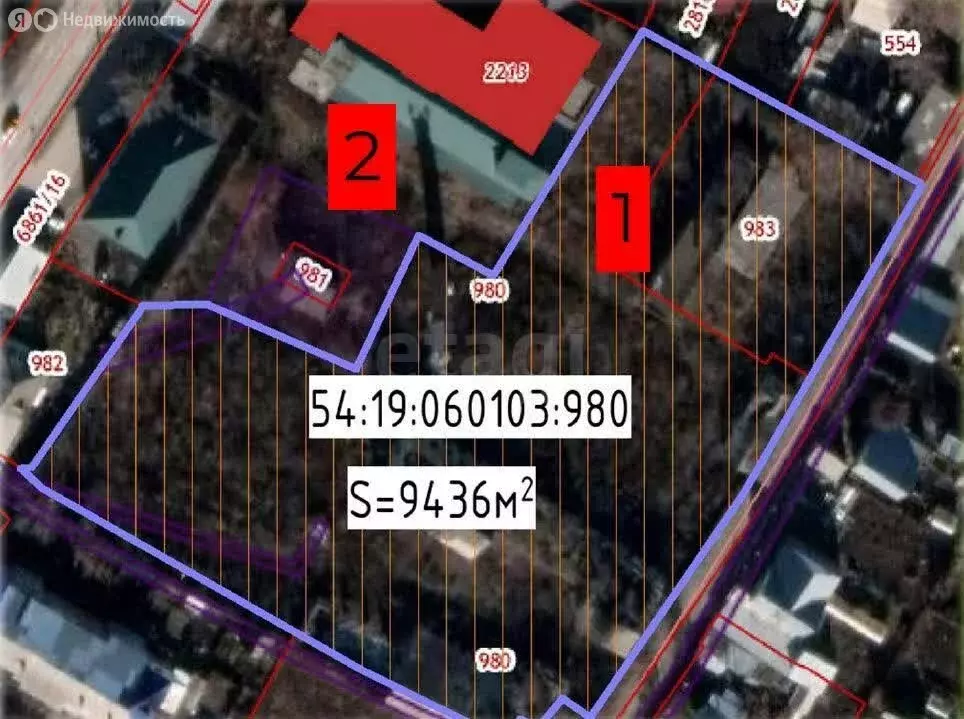 Участок в Новосибирский район, село Верх-Тула (1500 м) - Фото 0