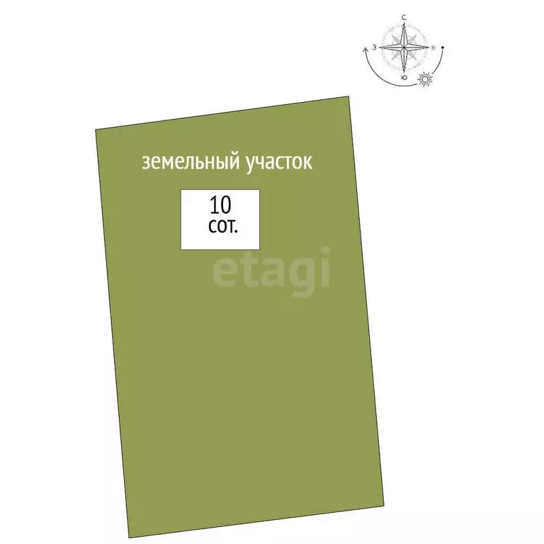 Участок в Баксан, Мало-Кабардинская улица (10 м) - Фото 1