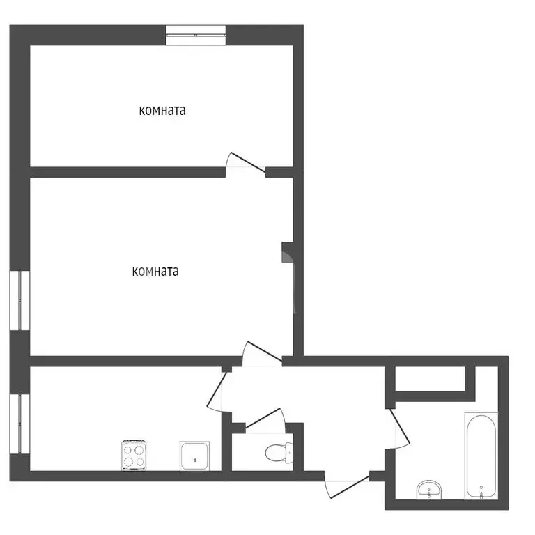 2-комнатная квартира: Ярославль, улица Титова, 16к2 (41.1 м) - Фото 1