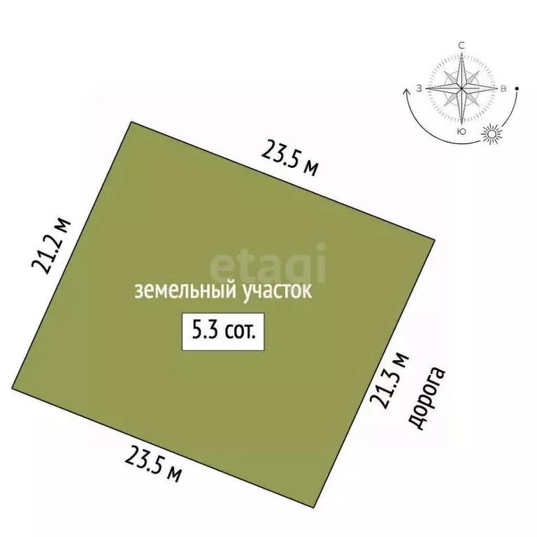 Участок в Крым, Симферопольский район, Перовское с/пос, Надежда ... - Фото 2