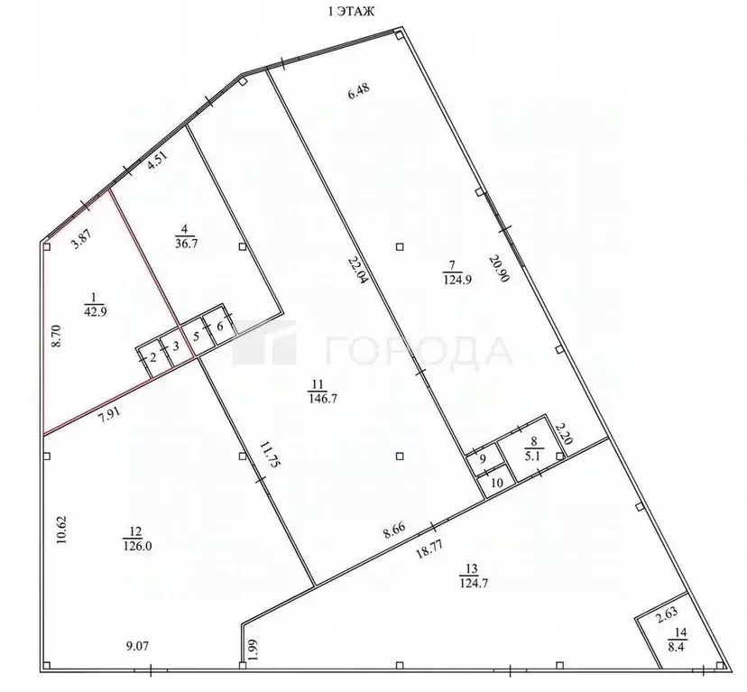 Помещение свободного назначения в Новосибирская область, Новосибирск ... - Фото 2