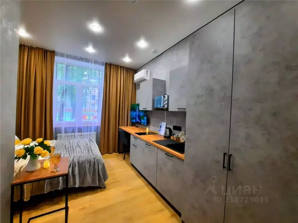 Студия Москва Фортунатовская ул., 27А (18.0 м) - Фото 1