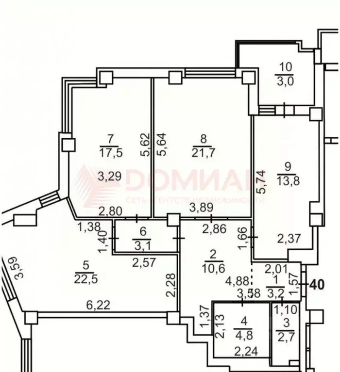 3-к кв. Ростовская область, Батайск ул. Северная Звезда, 2/3 (99.9 м) - Фото 2