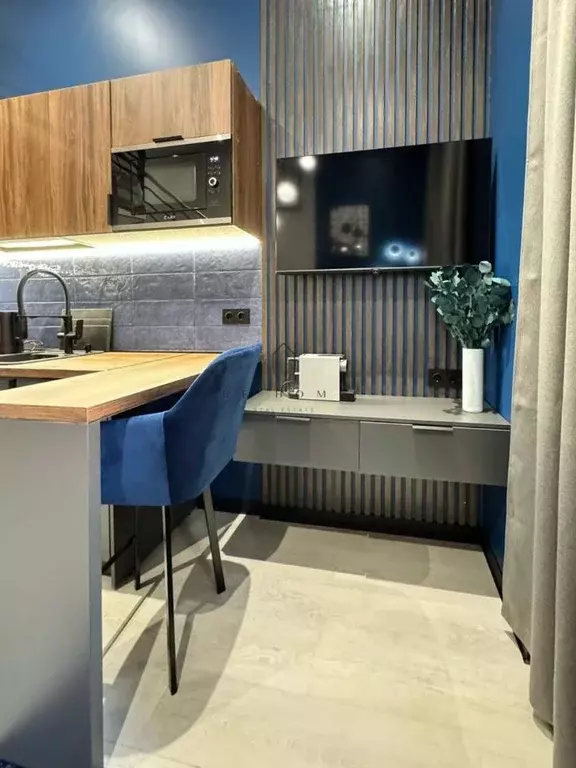Студия Санкт-Петербург Тележная ул., 23 (20.0 м) - Фото 1