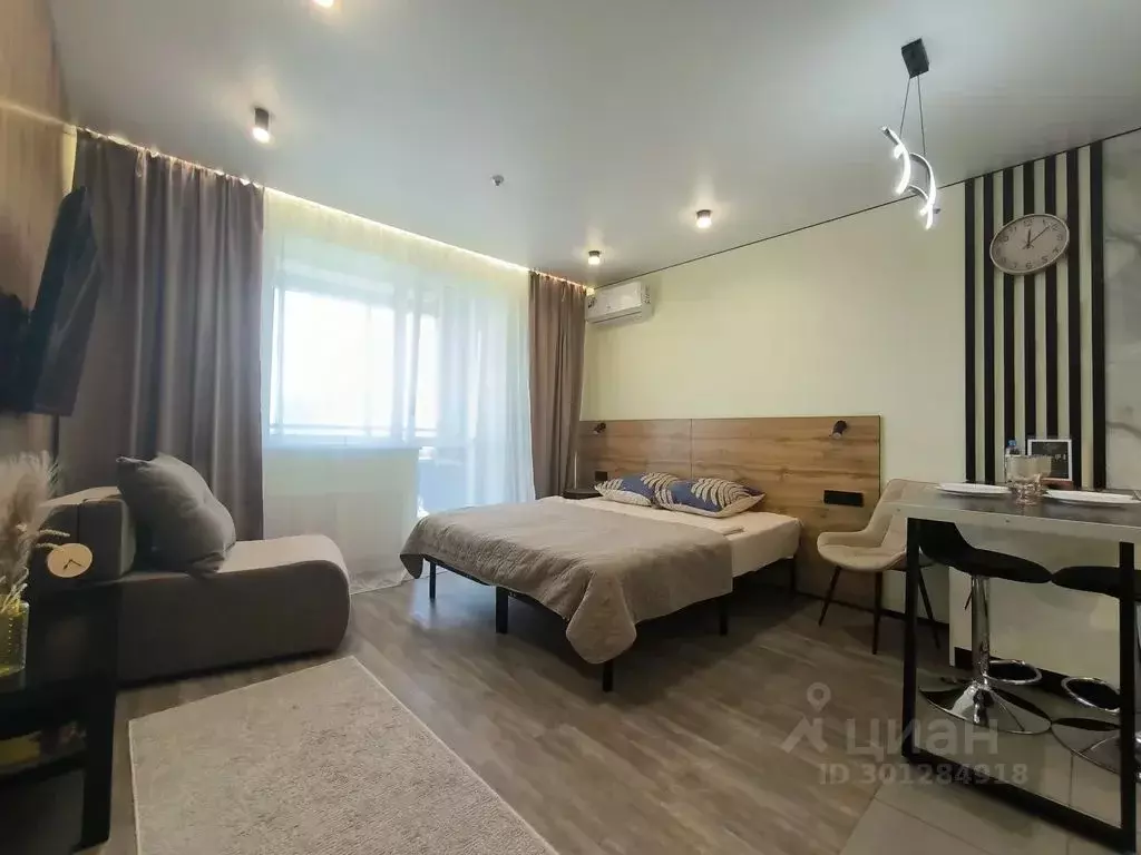 Студия Омская область, Омск ул. Маршала Жукова, 156 (32.0 м) - Фото 2