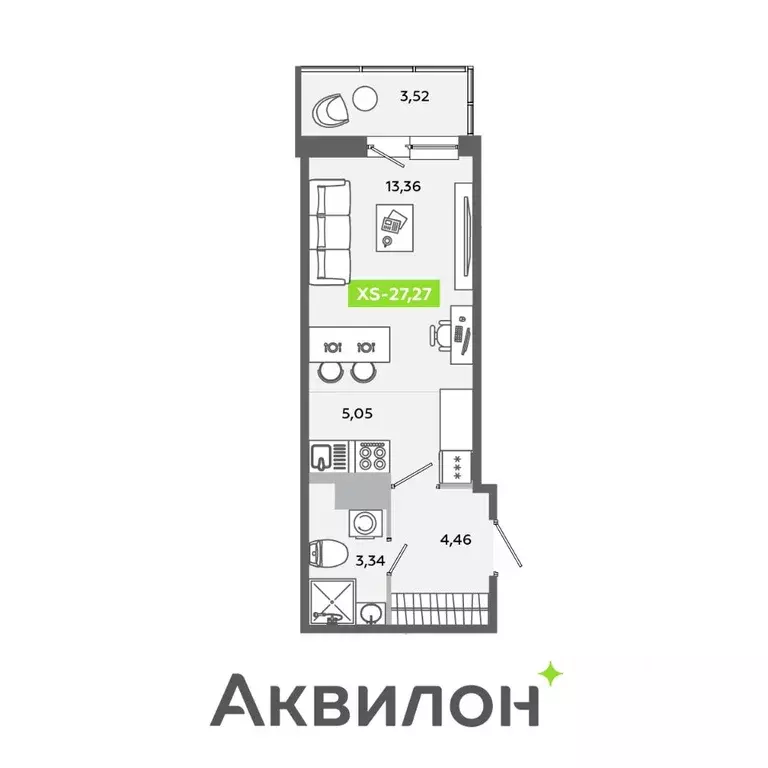 Студия Ленинградская область, Всеволожский район, Заневское городское ... - Фото 0