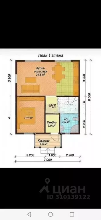 Дом в Московская область, Чехов городской округ, д. Покров 41 (130 м) - Фото 1