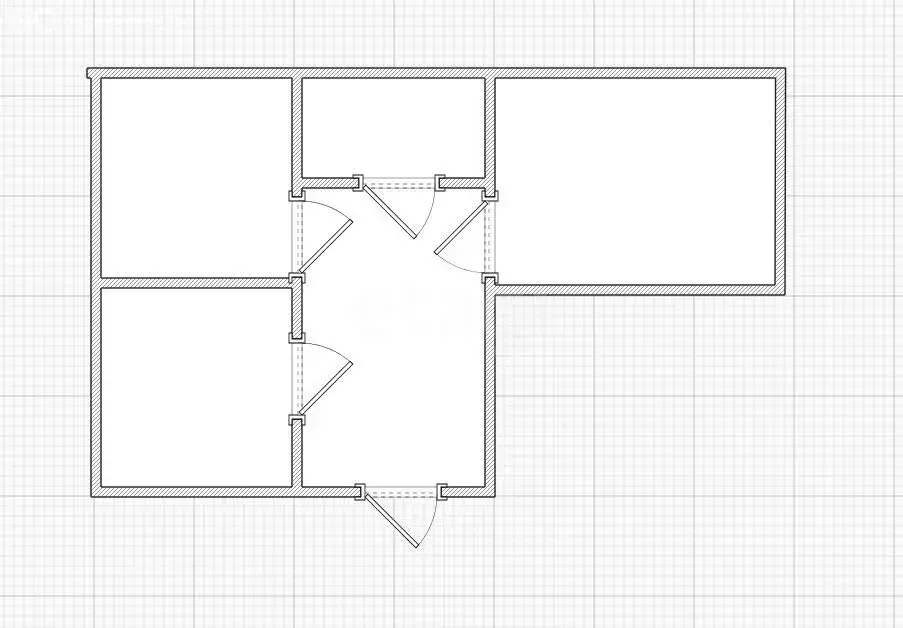 2-комнатная квартира: Магас, улица Бота Гагиева, 12 (72.8 м) - Фото 1