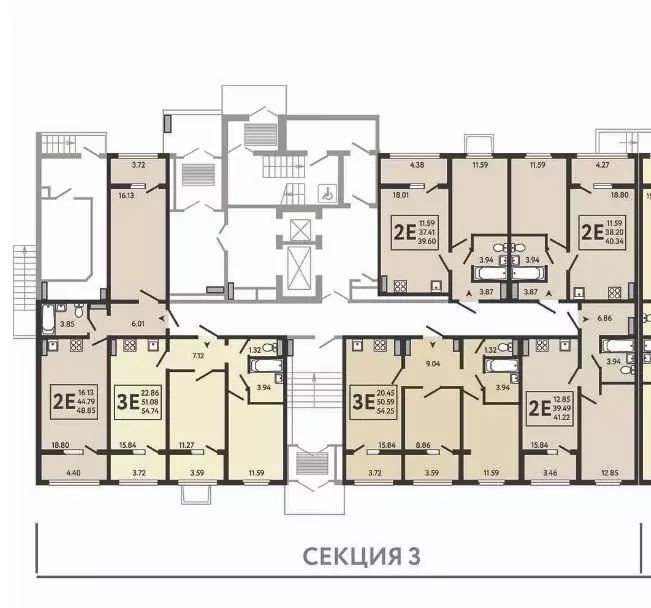 1-к кв. Воронежская область, с. Новая Усмань, Ольха мкр  (41.22 м) - Фото 1