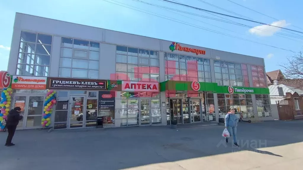 Торговая площадь в Ростовская область, Ростов-на-Дону Казахская ул, . - Фото 1