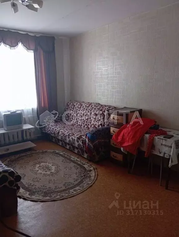 Комната Тюменская область, Тюмень Олимпийская ул., 19 (17.0 м) - Фото 0