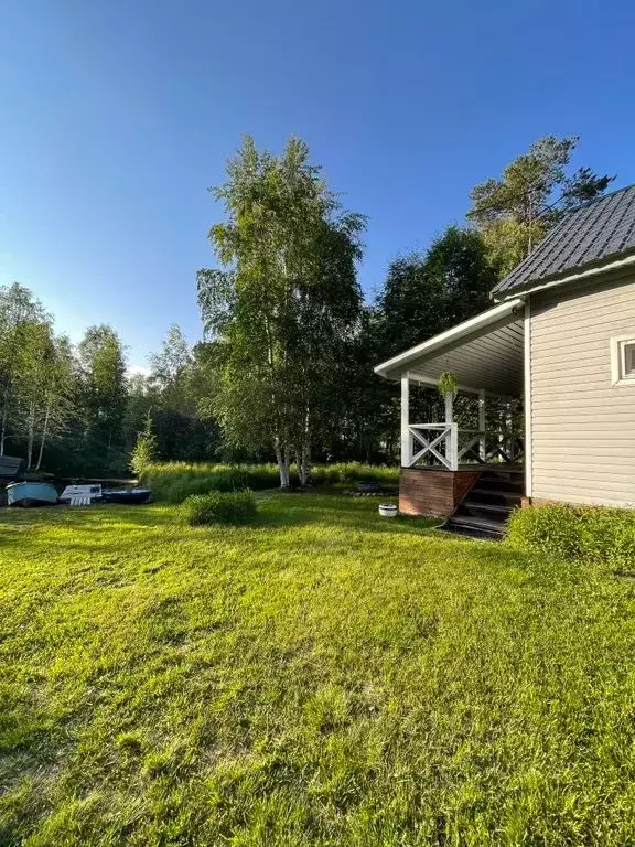 Дом в Карелия, Пряжинский район, Эссойльское с/пос, пос. Сяпся ул. ... - Фото 1