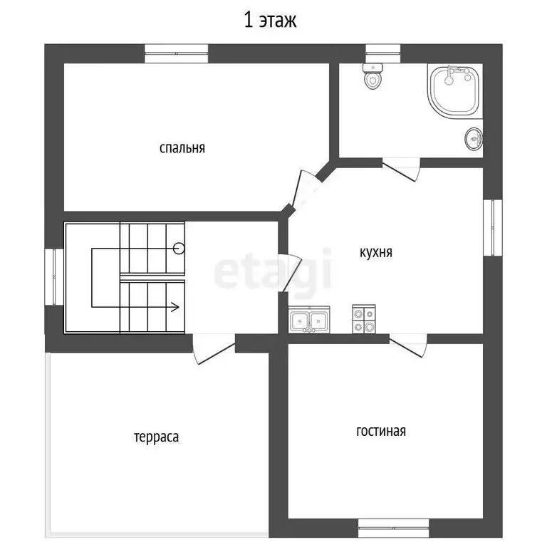 Дом в Щепкинское сельское поселение, посёлок Темерницкий, Берёзовая ... - Фото 2