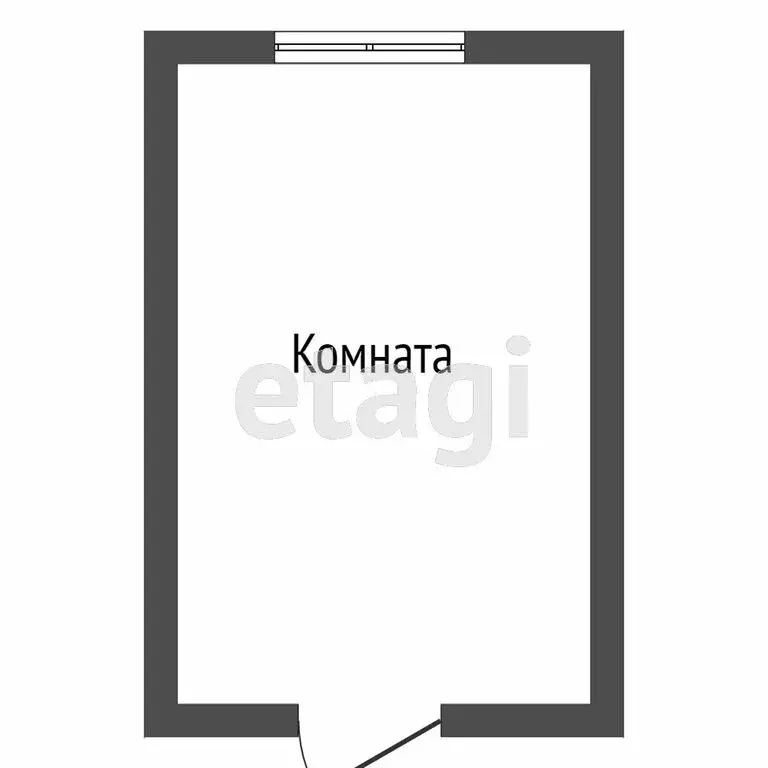 1к в -комнатной квартире (16.7 м) - Фото 1