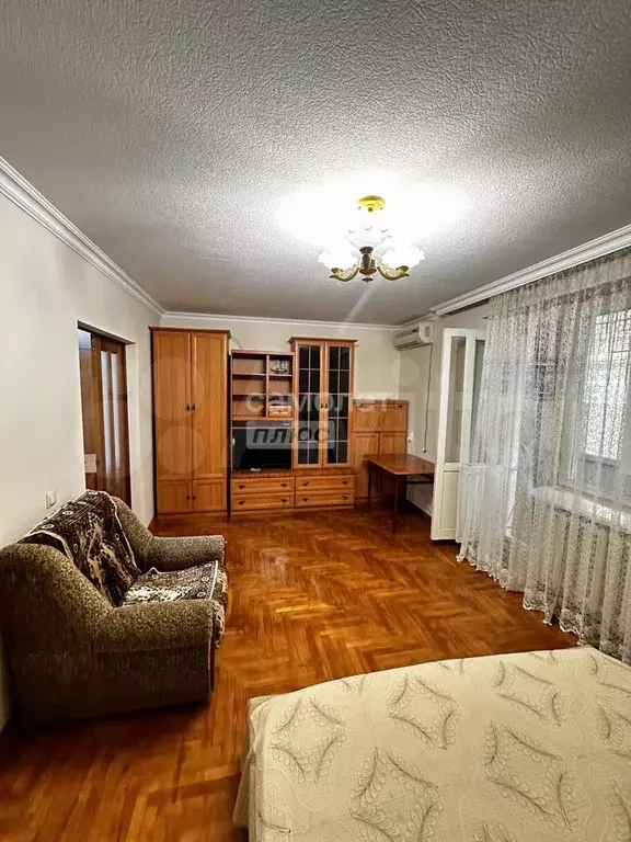 1-к. квартира, 36 м, 1/5 эт. - Фото 1