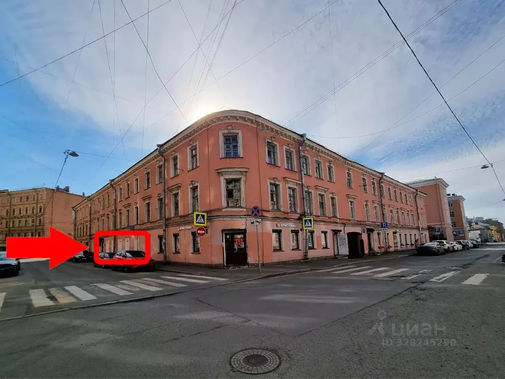 Помещение свободного назначения в Санкт-Петербург ул. Константина ... - Фото 1