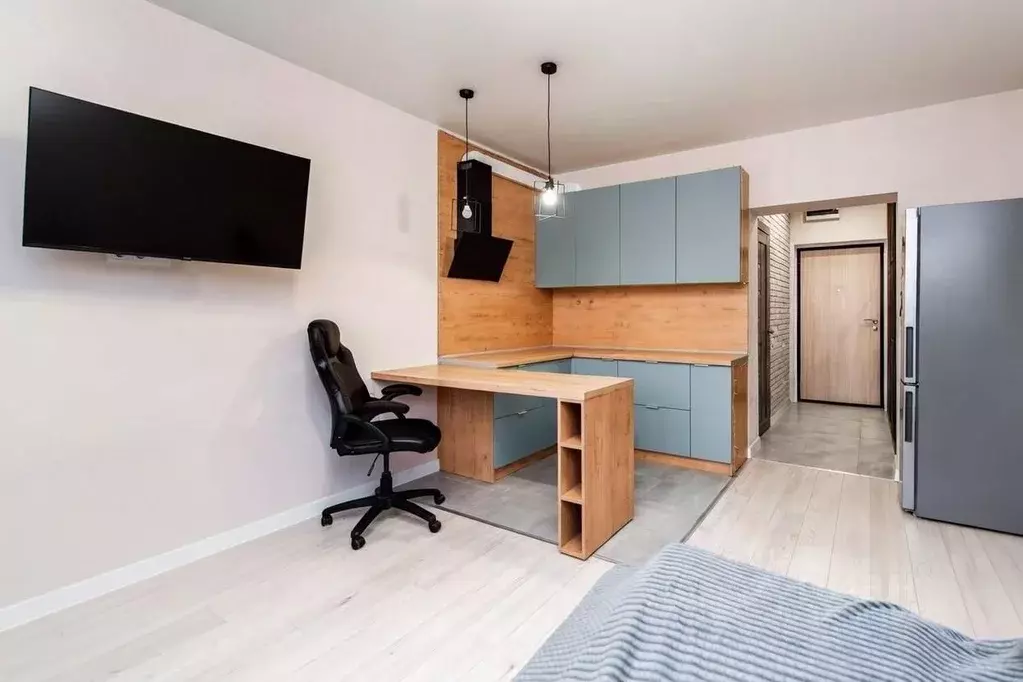 Студия Томская область, Томский район, д. Кисловка, Северный мкр бул. ... - Фото 2