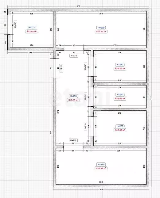 Дом в Ингушетия, Карабулак ул. Джабагиева (79 м) - Фото 2