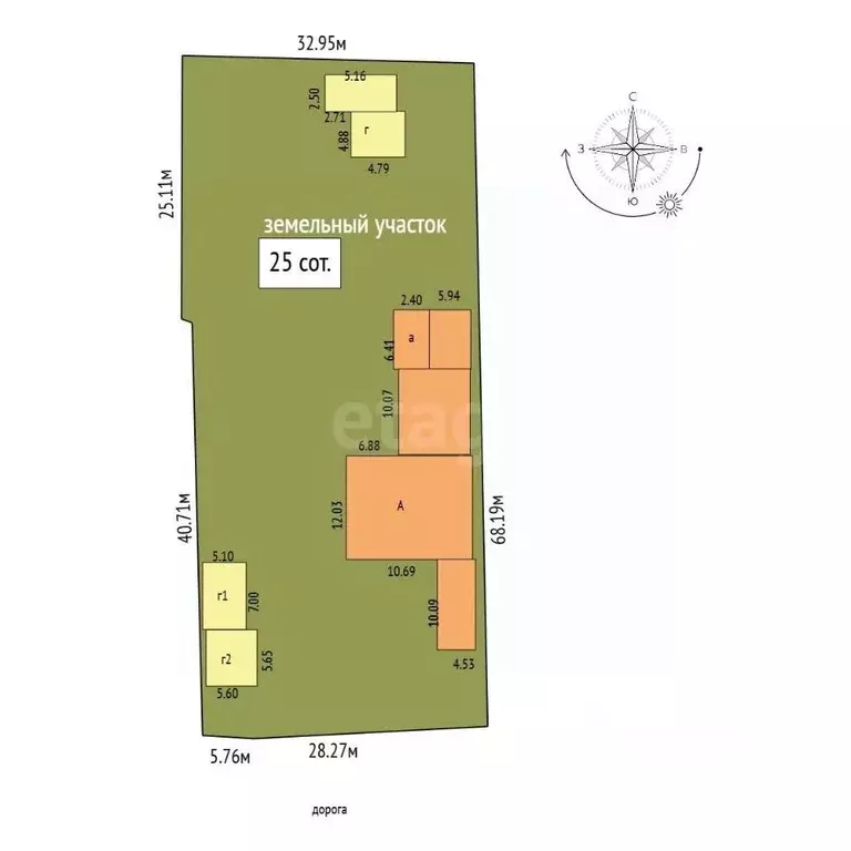 Дом в Псковская область, Псковский район, Ядровская волость, д. ... - Фото 2