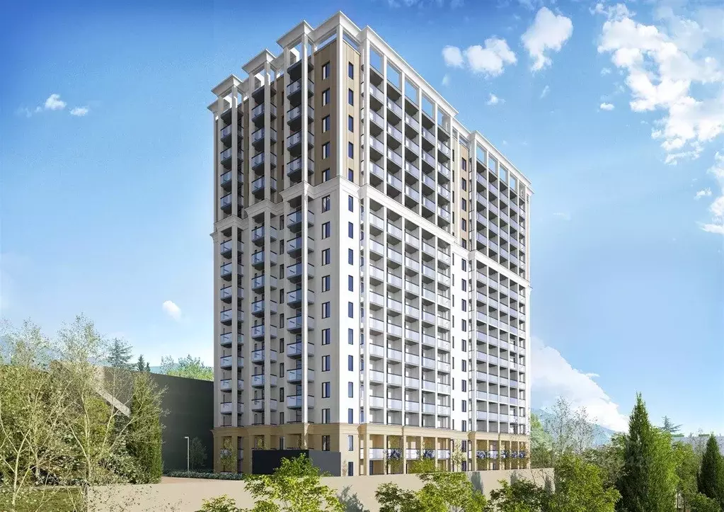 Студия Крым, Ялта 10-й мкр,  (31.14 м) - Фото 1