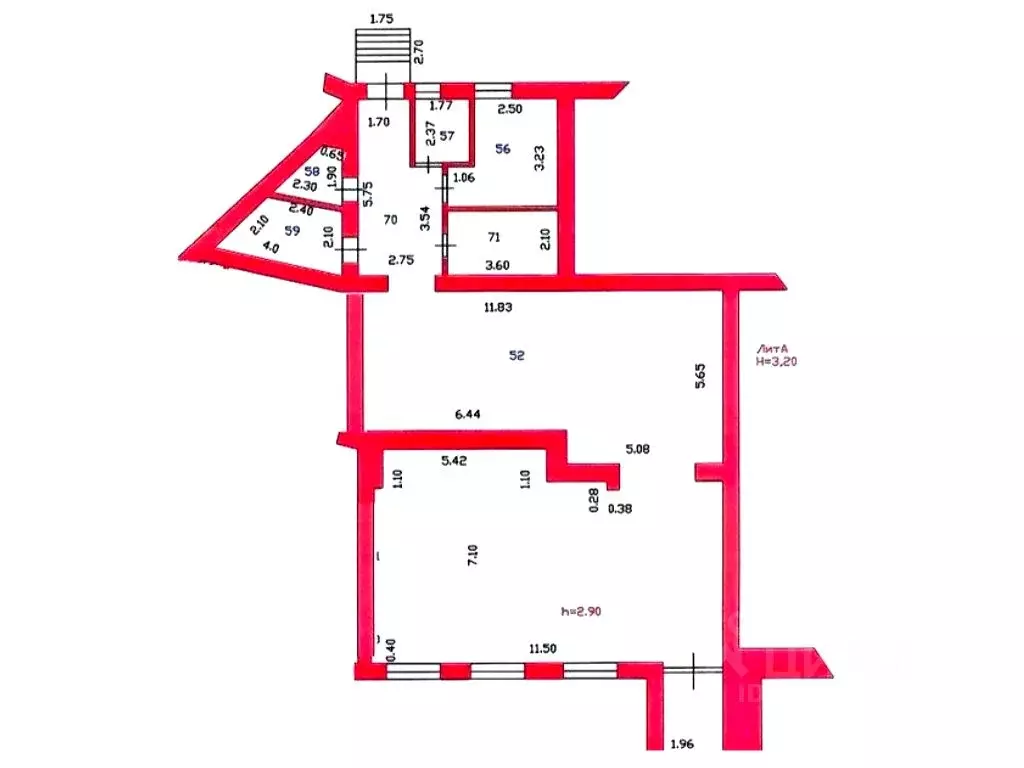 Помещение свободного назначения в Пензенская область, Пенза просп. ... - Фото 2