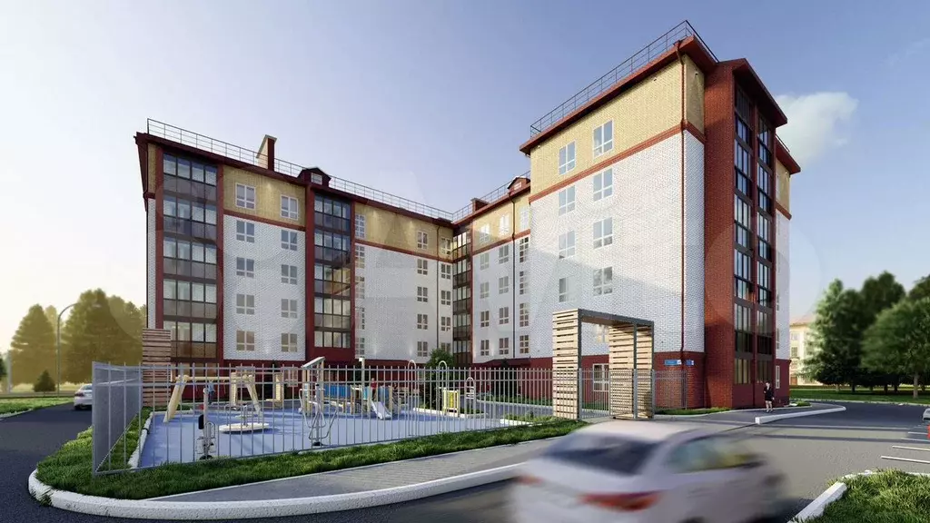 2-к. квартира, 62,2 м, 1/6 эт. - Фото 1