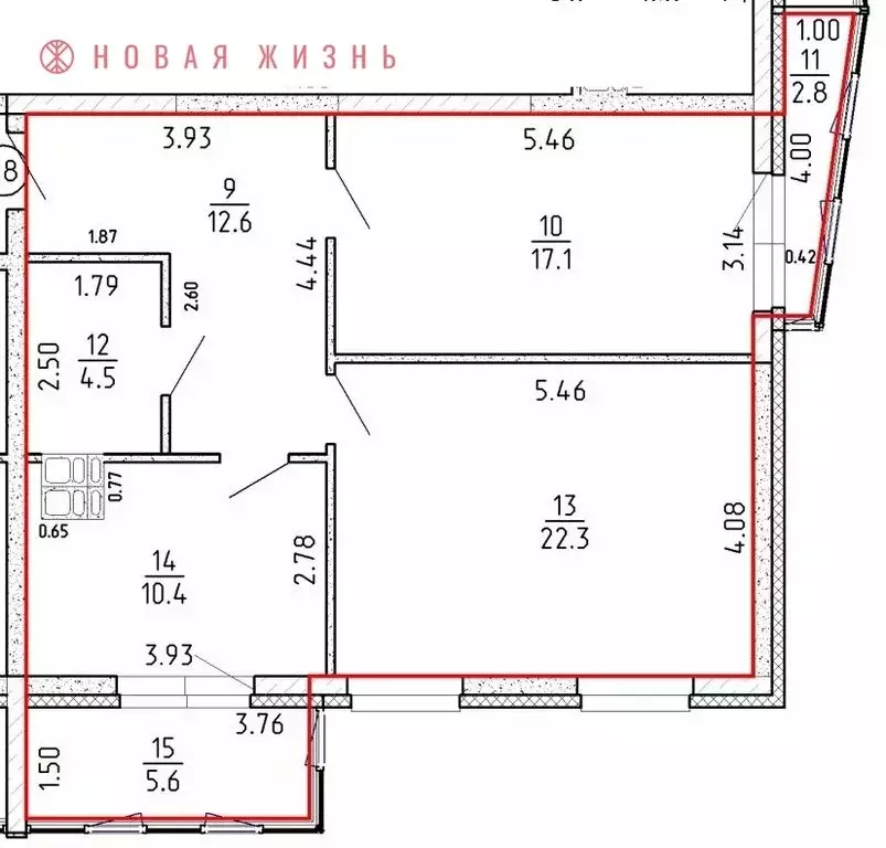 2-комнатная квартира: Самара, 4-й проезд, 8А (75 м) - Фото 0