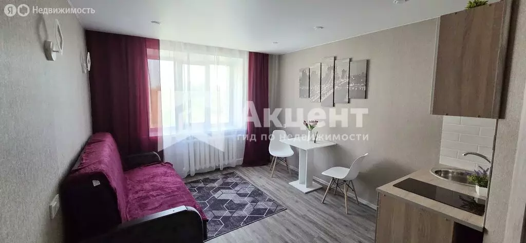 Квартира-студия: Иваново, Профессиональная улица, 33 (18 м) - Фото 1