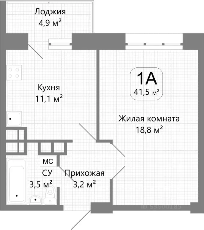 1-к кв. Ставропольский край, Пятигорск ул. Булгакова, 23 (41.5 м) - Фото 0