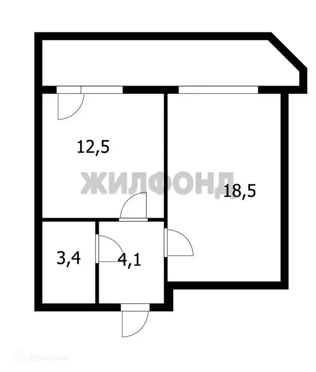 Продаётся 1-к квартира, 38.5 м - Фото 0