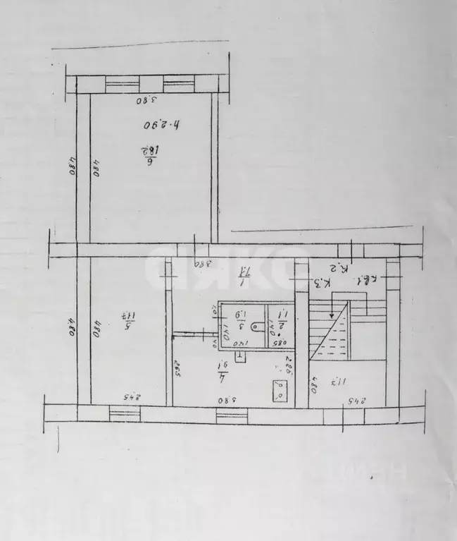 2-к кв. Краснодарский край, Кореновск Тимашевская ул., 12 (49.1 м) - Фото 2
